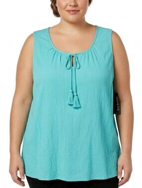 NWT Kim Rogers Tassel Tank
